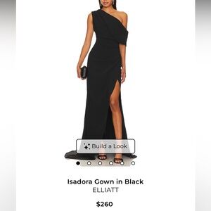 Elliatt Isadora Gown Black